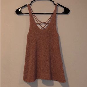 knitted tank top